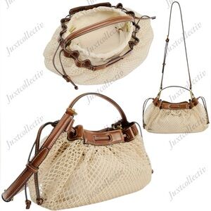 NWT ZARA Mesh Crossbody Bag